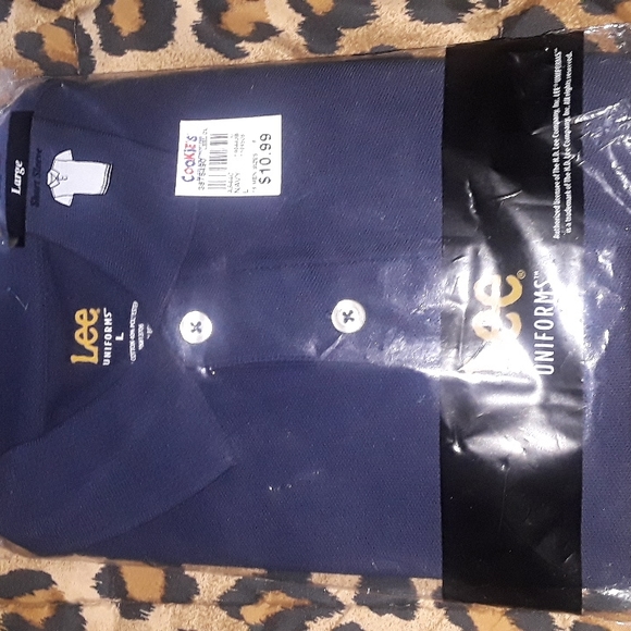Lee Other - Lee Uniforn Polo Style Button Collar Shirt
